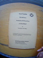 Saat tabelle saxonia gebraucht kaufen  Berlin