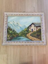 Quadro paesaggio montagna usato  Vercelli