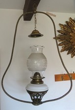 Victorian hanging oil for sale  BEXHILL-ON-SEA