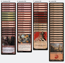 PAUPER Mono Red Burn - Pauper - Baralho de 60 cartas nível superior - Meta - Mangas grátis comprar usado  Enviando para Brazil