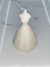 Vestido de noiva feito à mão vela chuveiro de noiva ideia de presente comprar usado  Enviando para Brazil