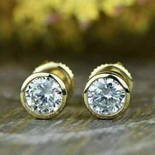 2ct bezel set for sale  Nesconset