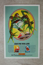 Frogger arcade flyer for sale  Augusta