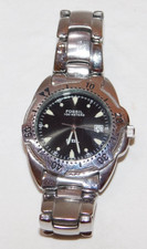 Vintage kwarcowy zegarek na rękę ze stali fossil # FS-2565 na sprzedaż  Wysyłka do Poland