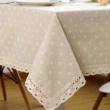 Tablecloth linen cotton for sale  Shipping to Ireland