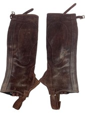 Brown suede gaiters for sale  UK