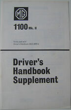 1100 handbook supplement for sale  BATLEY