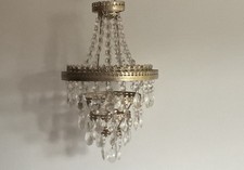 Chandelier style acrylic for sale  HENFIELD