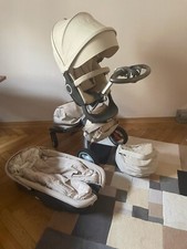 Stokke kinderwagen beige gebraucht kaufen  München