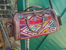 Moroccan brown leather for sale  LONDON