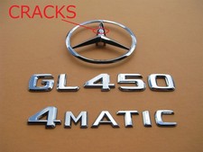 13 14 15 16 MERCEDES GL450 4MATIC EMBLEMA PORTÃO TRASEIRO LOGOTIPO EMBLEMA PLACA USADA A46386 comprar usado  Enviando para Brazil
