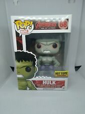 Funko Pop Marvel Avengers Age of Ultron Hulk #68 Hot Topic Exclusivo CAJA DAÑADA segunda mano  Embacar hacia Argentina