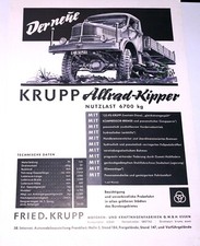 Krupp lkw werbe gebraucht kaufen  Triefenstein