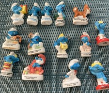 Lot fèves schtroumpfs d'occasion  Toulouse-