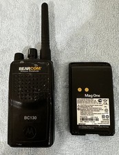 Rádio bidirecional Motorola BC130 Mag One 16CH AAH84RCJ8AA2AN com bateria + antena comprar usado  Enviando para Brazil