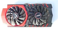 Używany, MSI GEFORCE GTX 970 COOLING PAIR FAN HEATPIPE HEATSINK E32-0404895-K08 na sprzedaż  PL