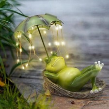 Solar frosch gartenfiguren gebraucht kaufen  Frankfurt (Oder)