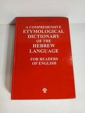 Usado, A Comprehensive Etymological Dictionary of the Hebrew Language : For Readers of comprar usado  Enviando para Brazil