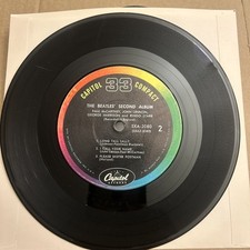 The Beatles Second Album Capitol 33 Compact SXA-2080 JUKEBOX 7" Vinyl SUPER RARE comprar usado  Enviando para Brazil