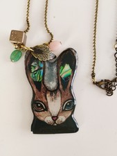 Collier sautoir lapin d'occasion  Morsang-sur-Orge