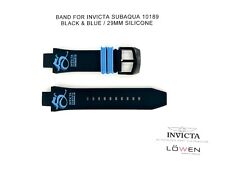 Usado, Autêntico Invicta Subaqua 10189 Preto E Azul Pulseira Silicone 29mm comprar usado  Enviando para Brazil
