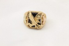 9ct yellow black for sale  BECCLES