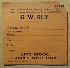 Great western railway for sale  MARKET DRAYTON