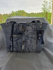 Upcycling jeanstasche handtasc gebraucht kaufen  Ansbach