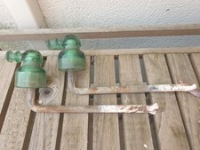 Isolateurs verre support d'occasion  Allonnes