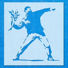 Banksy flower thrower for sale  UK