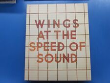 PAUL McCARTNEY WINGS AT THE SPEED OF SOUND CD DVD LIVRO DE ARQUIVO DE LUXO NUMERADO comprar usado  Enviando para Brazil