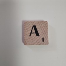 Light wooden scrabble for sale  BRENTWOOD