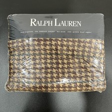 Usado, ANTIGO RALPH LAUREN 100% ALGODÃO 200 FIOS CONTAGEM SEM FERRO UMA FOLHA PLANA QUEEN comprar usado  Enviando para Brazil