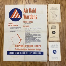 Air raid wardens for sale  Grosse Pointe