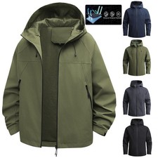 Men hooded waterproof for sale  WALSALL
