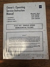Owner manual service for sale  Burnsville