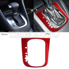 Usado, Capa painel câmbio marchas console fibra de carbono vermelho para VW Golf 6 MK6 GTI 2008-2012 comprar usado  Enviando para Brazil