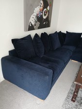 Shape blue fabric for sale  HOVE