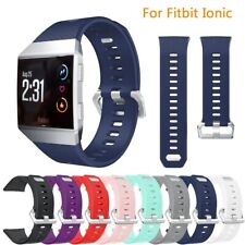 Pulseira clássica de borracha de silicone de substituição para relógio Fitbit iônico comprar usado  Enviando para Brazil