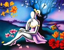 Kostabi mark 59x68 usato  Italia