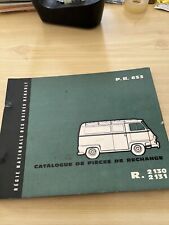 Renault estafette catalogue d'occasion  Avignon