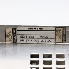 Siemens 6ev1 322 gebraucht kaufen  Rohrdorf