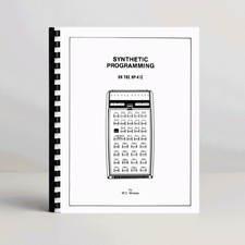 Programação sintética na calculadora HP41 para HP 41C HP 41CV HP 41CX comprar usado Programação sintética na calculadora HP41 para HP 41C HP 41CV HP 41CX comprar usado  Enviando para Brazil