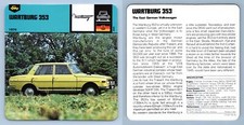 Wartburg 353 1974 for sale  SLEAFORD