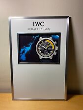 Expositor traseiro Basck Display IWC SCHAFFHAUSEN - AQUATIMER - Metal comprar usado  Enviando para Brazil