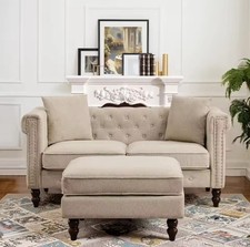 Linen sofa couch for sale  Glendale