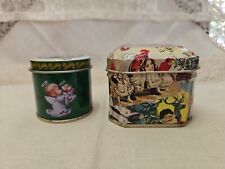 Vintage christmas tins for sale  Evans