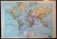 Carta geografica antica usato  Lecco