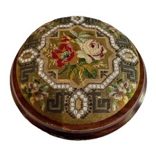 Vintage beaded needlepoint for sale  REDHILL