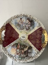 Piatto decorato mano usato  Mirabella Eclano